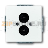 Рамка двухместная, альпийский белый ABB 2CKA001754A4365