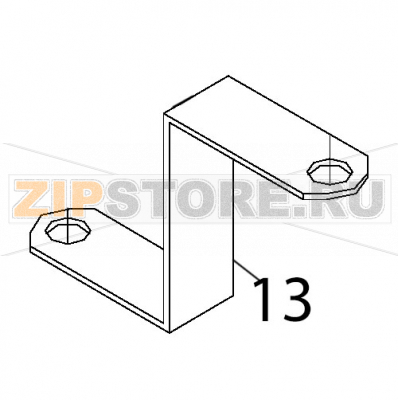 Pressure switch support Fagor FI-48 Pressure switch support Fagor FI-48Запчасть на деталировке под номером: 13Название запчасти Fagor на английском языке: Pressure switch support FI-48.