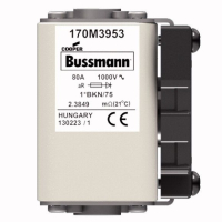 Предохранитель, 80 A, AC 1000 В, 150 кА, size 1, 43x61x74 мм, aR, IEC UL Eaton FUSE 80A 1000V
