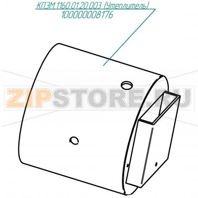 Утеплитель Abat КПЭМ-350-ОМ2 Утеплитель для пищеварочного котла Abat КПЭМ-350-ОМ2
Производитель: ЧувашТоргТехника

Запчасть изображена на деталировке под номером:&nbsp;100000008176 (КПЭМ.1160.01.20.003)