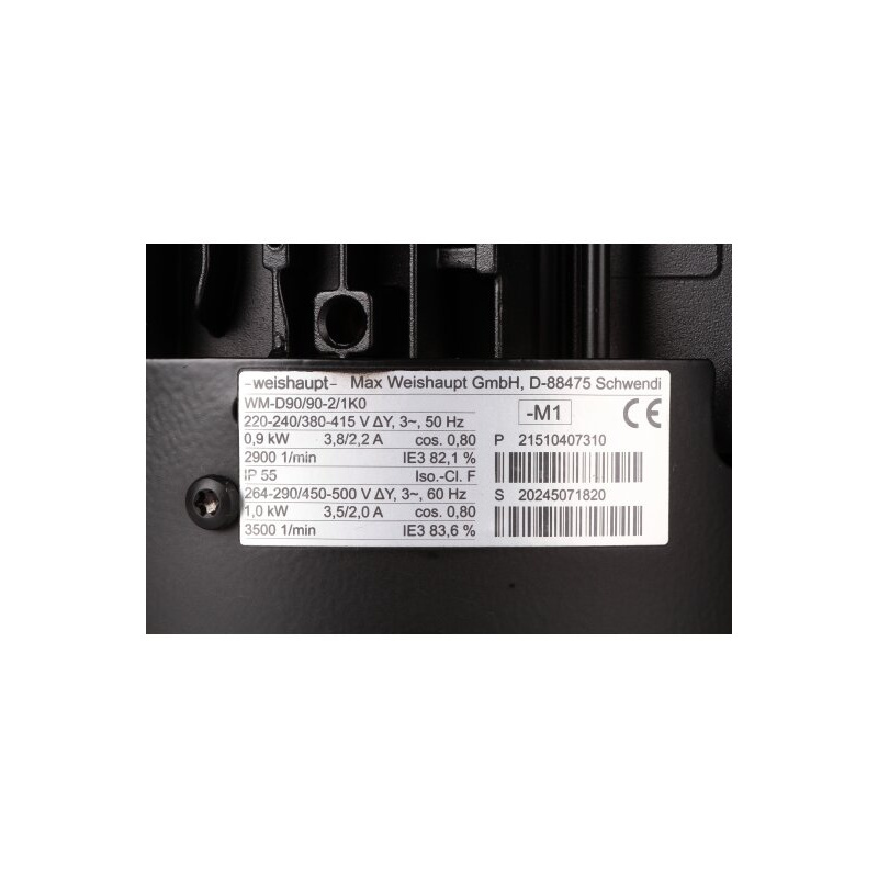 Электродвигатель 0.9 кВт, 2900 об/мин Weishaupt WM-D90/90-2/1K0 