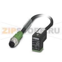 Кабель для датчика / исполнительного элемента Phoenix Contact SAC-3P-M12MS/ 0,3-PUR/C-1L-SV