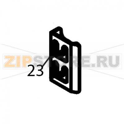 Door fastening Fagor FI-2700I Door fastening Fagor FI-2700IЗапчасть на деталировке под номером: 23Название запчасти Fagor на английском языке: Door fastening FI-2700I.