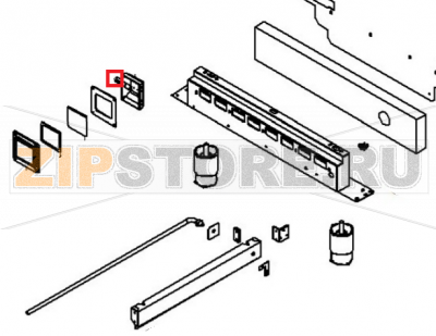 Halogen lamp Angelo Po FX101E3   Halogen lamp Angelo Po FX101E3Запчасть на 