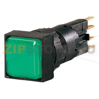 Оптический элемент для сигнальных колонн, зеленый, 24 В/AC: 1 шт Eaton Q25LF-GN