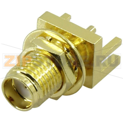 Разъем SMA, 50 Ом, 1 шт TRU Components 1372233 