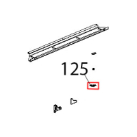 Cerniera inox vetro interno Unox XBC 905