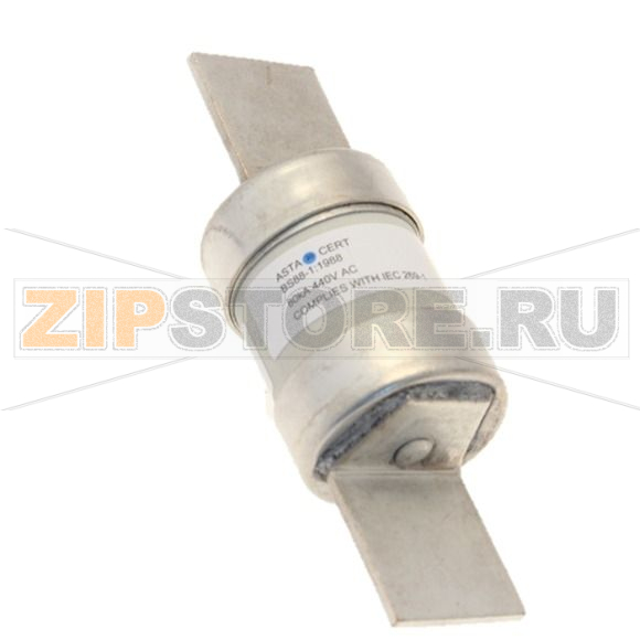 Предохранитель, 125 A, AC 440 В, 80 кА, BS88/F3, 27x80 мм, gL/gG, BS Eaton 125Amp 440Vac OFFSET B 