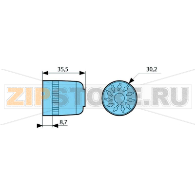 Разъём для реле, 1 шт Crouzet 25622076 