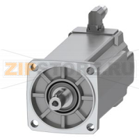 SIMOTICS S-1FK2 HD Серводвигатель М0 = 8 Нм; PN = 2,1 кВт при нн = 3000 оборотов в минуту (380-480); ПН = 1,26 кВт при нн = 1500 оборотов в минуту (200-240 В); Степень защиты IP65; Вал D19x40 мм с шпонкой; Абсолютный датчик 22-бит + 12-битный Многооборотн