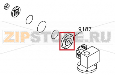 Flangia passaparete Aristarco TR 1650                          Flangia passaparete Aristarco TR 1650Запчасть на сборочном чертеже под номером: 9187Название запчасти Aristarco на итальянском языке: Flangia passaparete Aristarco TR 1650