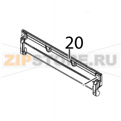 R Adjust plate Sato CT412LX TT R Adjust plate Sato CT412LX TTЗапчасть на деталировке под номером: 20Название запчасти на английском языке: R Adjust plate Sato CT412LX TT.