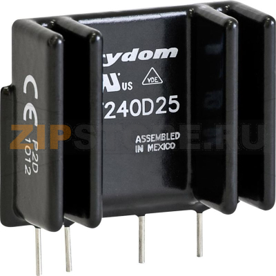 Реле твердотельное 25 А, 530 В/AC, 1 шт Crydom PF380D25 