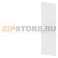 SIVACON, cover, for the Installation of standard devices 7XP 1/6, RAL7035 Siemens 8MF1000-2AB34