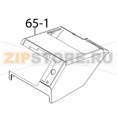 Top cover (REG) silk Sato CT412LX TT Top cover (REG) silk Sato CT412LX TTЗапчасть на деталировке под номером: 65-1Название запчасти на английском языке: Top cover (REG) silk Sato CT412LX TT.