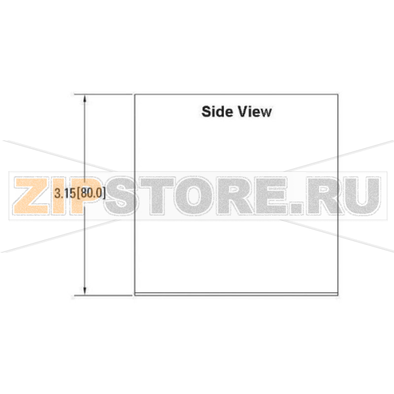 Радиатор 2 К/Вт, 81x45x86.5 мм, 1 шт Crydom HS201DR 