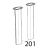 Canna scambiatore Unox XBC 615EG