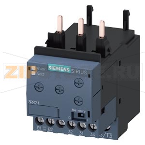 РЕЛЕ КОНТРОЛЯ 3RR, ДЛЯ МОНТАЖА НА КОНТАКТОР 3RT2, ТИПОРАЗМЕР S0, ИСПОЛНЕНИЕ BASIC, АНАЛОГОВАЯ РЕГУЛИРОВКА ПАРАМЕТРОВ, КОНТРОЛЬ ПОЛНОГО ТОКА 4 - 40A, 50-60 ГЦ, 2-Ф. ПИТАНИЕ 24 V AC/DC, 1 П КОНТАКТ Siemens 3RR2142-1AA30 
