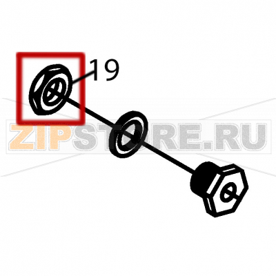 Hexagonal nut 5/8&#039;&#039; Fagor FI-2700I Hexagonal nut 5/8'' Fagor FI-2700IЗапчасть на деталировке под номером: 19Название запчасти Fagor на английском языке: Hexagonal nut 5/8'' FI-2700I.