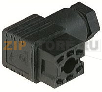 Разъем питания прямоугольный 6 А, 50 В, PG7, 6 контактов, черный Hirschmann GO 6 WF 