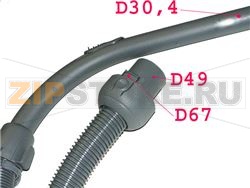 VACUUM CLEANER TUBE ELECTROLUX1130030040 