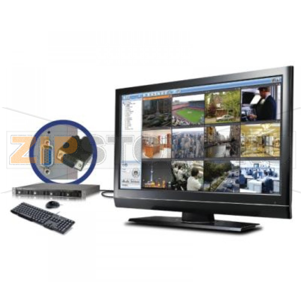 Сервер IP-видеонаблюдения QNAP VS-4012U-PRO 