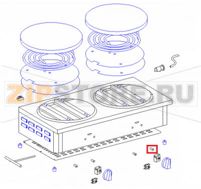 Orange pilot light Roller Grill CDE 400   Orange pilot light Roller Grill CDE 400Запчасть на 