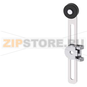 ПОВОРОТНЫЙ РЫЧАГ АКТУАТОРА РЕГУЛИРУЕМОЙ ДЛИНЫ  ДЛЯ ПОЗИЦИОННОГО ВЫКЛЮЧАТЕЛЯ 3SE51/52, МЕТ. РЫЧАГ 100MM, ПЛАСТИКОВЫЙ РОЛИК 19MM Siemens 3SE5000-0AA50 