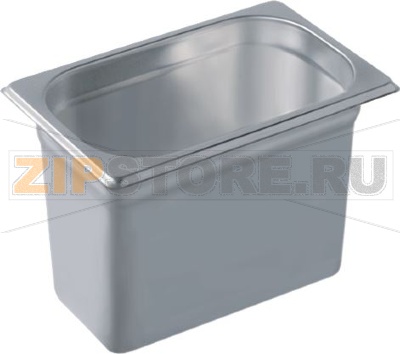 TRAY ST./STEEL GN 1/4 265x162xH200 mm 