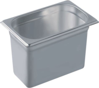 TRAY ST./STEEL GN 1/4 265x162xH200 mm