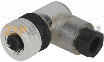 Разъем M12, 4 контакта Hirschmann ELWIKA 4012 PG7 TRANSPARENT 