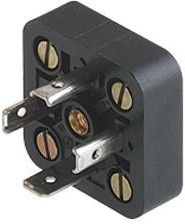Разъем питания прямоугольный, 3 контакта Hirschmann GSA 3000 N 