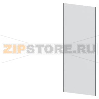 SIVACON, side panel / rear panel, Closed, IP40, H: 2200 mm, W: 800 mm, RAL 7035 Siemens 8MF1280-2UW60-1C