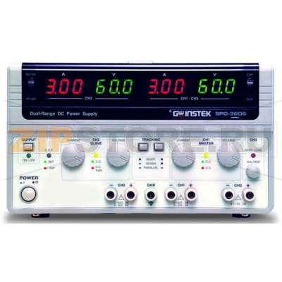 Блок питания лабораторный, регулируемый, 0-60 В/DC, 0-6 А GW Instek SPD-3606 