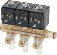 ГРУППА 3-Х ЭЛЕКТРОМАГНИТНЫХ КЛАПАНОВ ODE 24VDC 8ВТ