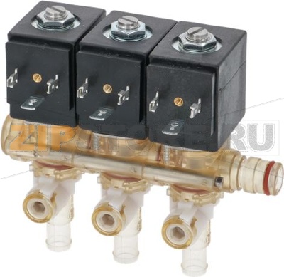 ГРУППА 3-Х ЭЛЕКТРОМАГНИТНЫХ КЛАПАНОВ ODE 24VDC 8ВТ 