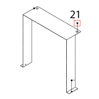 Truss head tapping screw T2 Hoshizaki IM-65NE-25