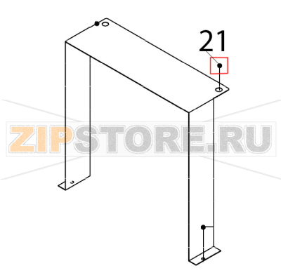 Truss head tapping screw T2 Hoshizaki IM-65NE-25 Truss head tapping screw T2 Hoshizaki IM-65NE-25Запчасть на деталировке под номером: 21