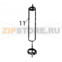 Rubber tube Ø17xØ10x140 Fagor ECO-120