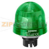 BUILT-IN LUMINAIRE STEADY BURNING LIGHT, 12 - 230V UC, ЗЕЛЁНЫЙ, Siemens 8WD5300-1AC