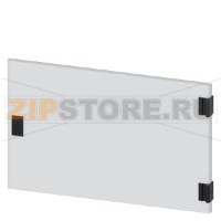 SIVACON, compartment door, right, IP40, H: 400 mm, W: 600 mm, RAL 7035, Protection class 1 Siemens 8MF1460-2UT34-0BA2