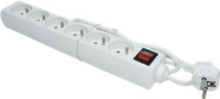 BLOC 6 PRISES 10/16A + INTERRUPTEUR