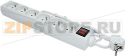 BLOC 6 PRISES 10/16A + INTERRUPTEUR 
