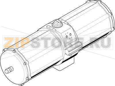 Привод неполноповоротный Festo DAPS-2880-090-RS1-F16 