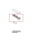 Upper door bracket Unox XVC 305