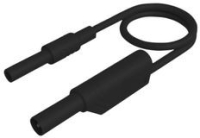 Провод тестовый 0.5 м, черный Hirschmann MAL S WS-B 50/2,5 BLACK