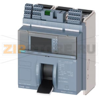 fixed-mounted molded case circuit breaker w. handle frame 1600; 4AUX and trip alarm switch S24; Icu "H" Icu=85kA @ 415V, 3-pole ETU650, LSI, In=1250A display, meas., comm. function Ir=500...1250A Isd=0.6...10xIn, Ii=1.5...15xIn N conductor protec. adjusta