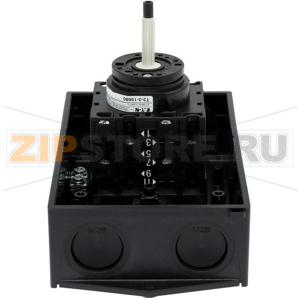 Выключатели главные, T3, 32 A, 3 модуля, 3-полюсн Eaton T3-3-15680/I2/SVB-SW 