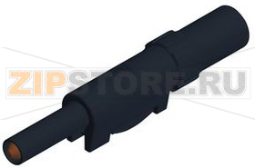 Разъем 4 мм, черный Hirschmann SLS 10 B BLACK 