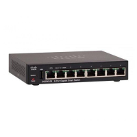 Коммутатор 1 Гб/с, 8 портов, RJ-45 Cisco SG250-08-K9-EU